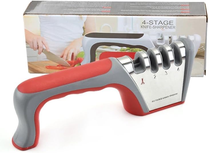 Miniatura 4 de Afilador de cuchillos multifuncional - Borde de acero de tungsteno - Apertura y molienda de cerámica