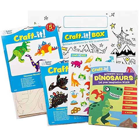 Baker Ross Dinosaur Kids Arts and Crafts Pack Cover