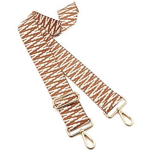 Wide Shoulder Strap Adjustable Replacement Belt Guitar Style Crossbody Bag Handbag Strap Multicolor Canvas Straps(wide:1.97"(5CM)) (Color29)