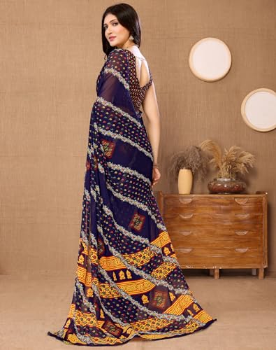 Image of Yashika Georgette Womens Saree