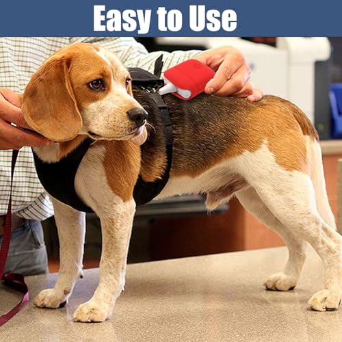 Pepultech Veterinary Pulse Oximeter Monitor for Dogs, Rechargeable Spo2 Oximeter Monitor for Cats, Bluetooth ECG Monitor Equipment for Pets, Portable Non-Contact Thermometer,Easy Operation & BLE4.0 Connection