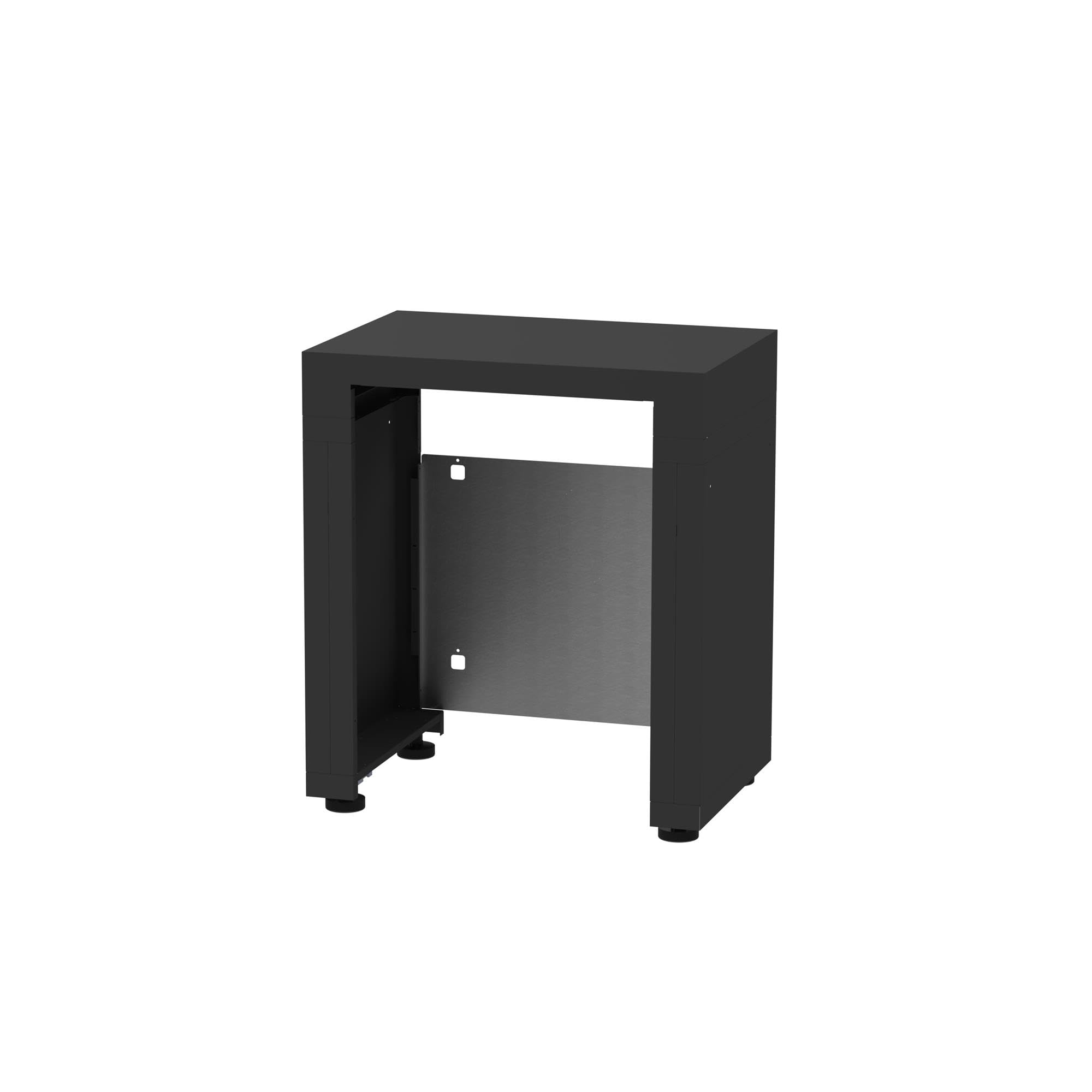 LE MARQUIER Meuble Frigo 80 x 55 cm Noir
