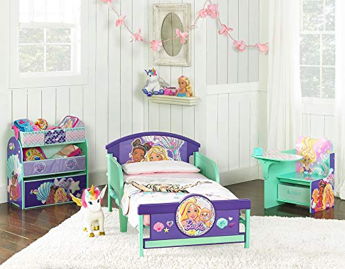 Barbie Mermaid Multi Color, Toddler Bed