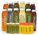 2-DAY Juice Cleanse | 12 Natural Fruit and Vegetable Juice Bottles | Best Juice to Cleanse Your...