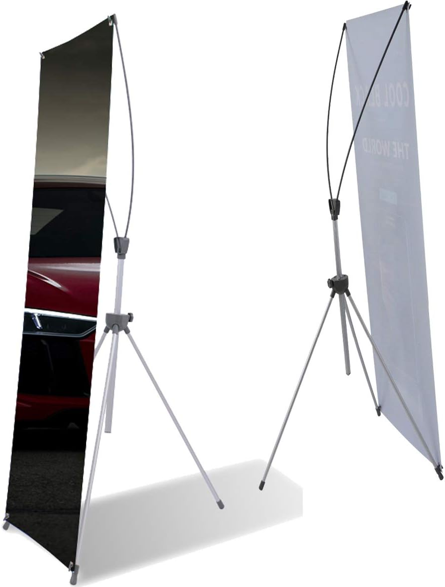Heavy-Duty X Banner Stand 31 ½x72 with Carrying Fabric Bag (Frame Only) Display Frame Stand