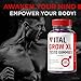 (3 Pack) Vital Grow XL, Official Vital Grow XL Testo Gummies for Men, Boost Stamina and Confidence Gummy for Mens, Vital GrowXL Male Support Gomitas (180 Gummies)