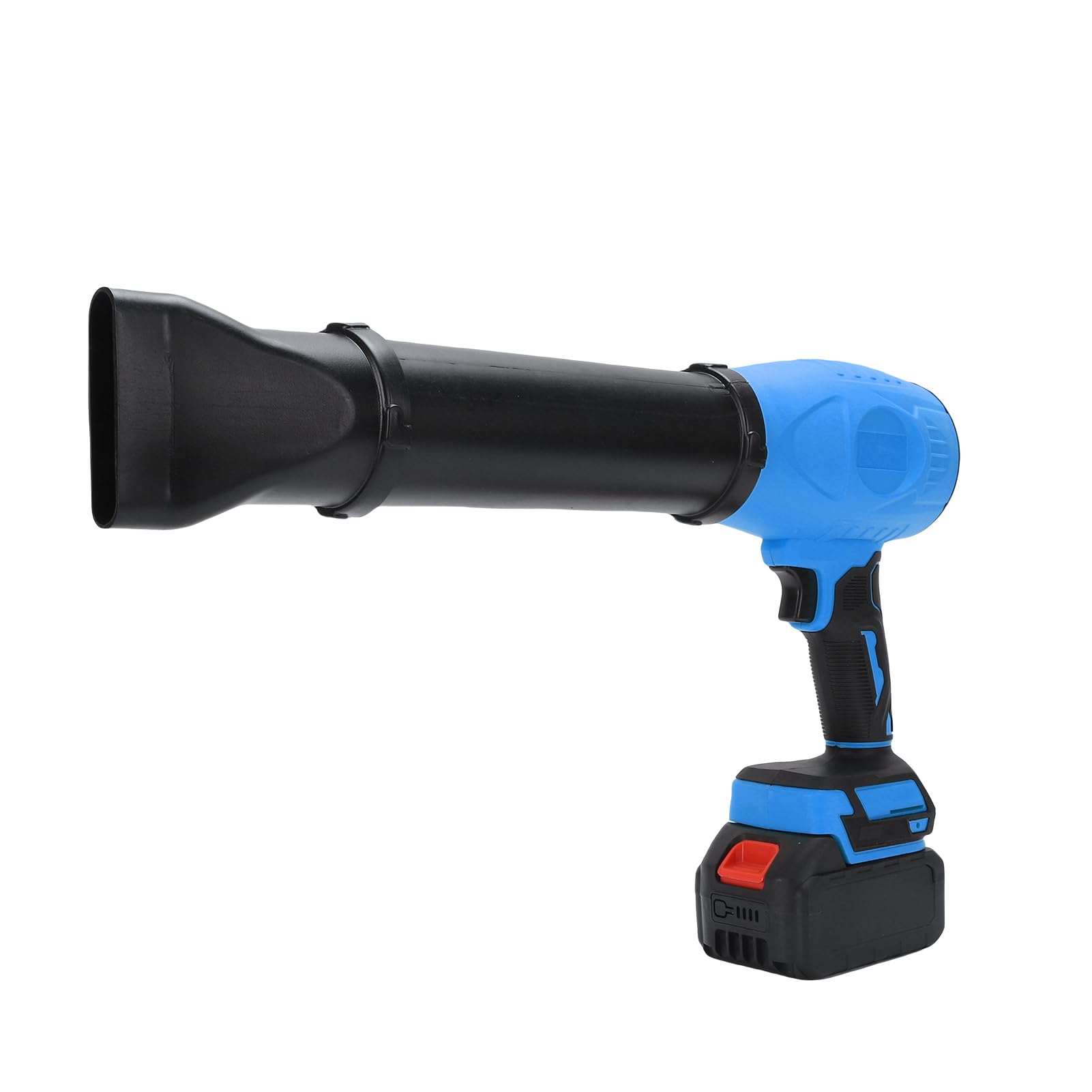 Soplador de Hojas Potente soplador de Aire inalámbrico 33000 RPM Control de Velocidad Continuo 2 Tubos de extensión para Viajes de Camping al Aire Libre Viene con 2 baterías