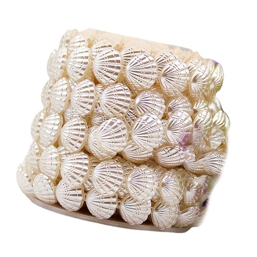 Perles de coquillages en ABS durables pour customiser colliers et bracelets - 2