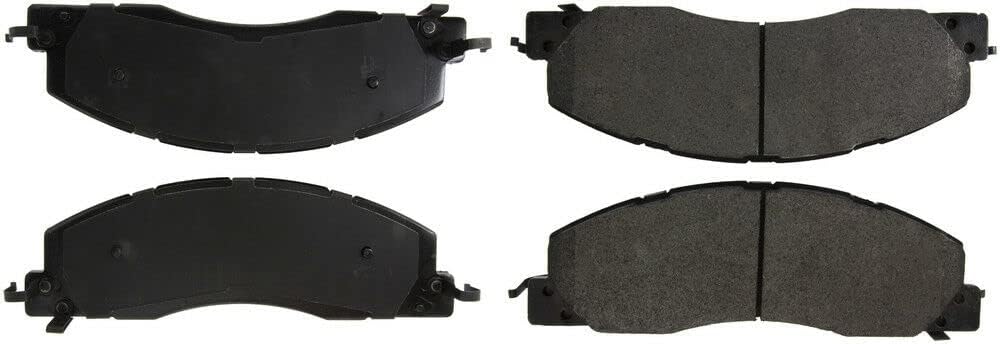 Centric 106.13990 Posi Quiet Premium Ceramic Disc Brake Pad Set For Select Ram and Dodge Model Years