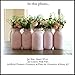 5 Mason Jar Centerpieces with Flowers, Painted Mason Jar Centerpieces for Bridal Shower Centerpieces for Tables, Painted Mason Jars for Bridal Shower Centerpiece, Rustic Bridal Shower Centerpieces