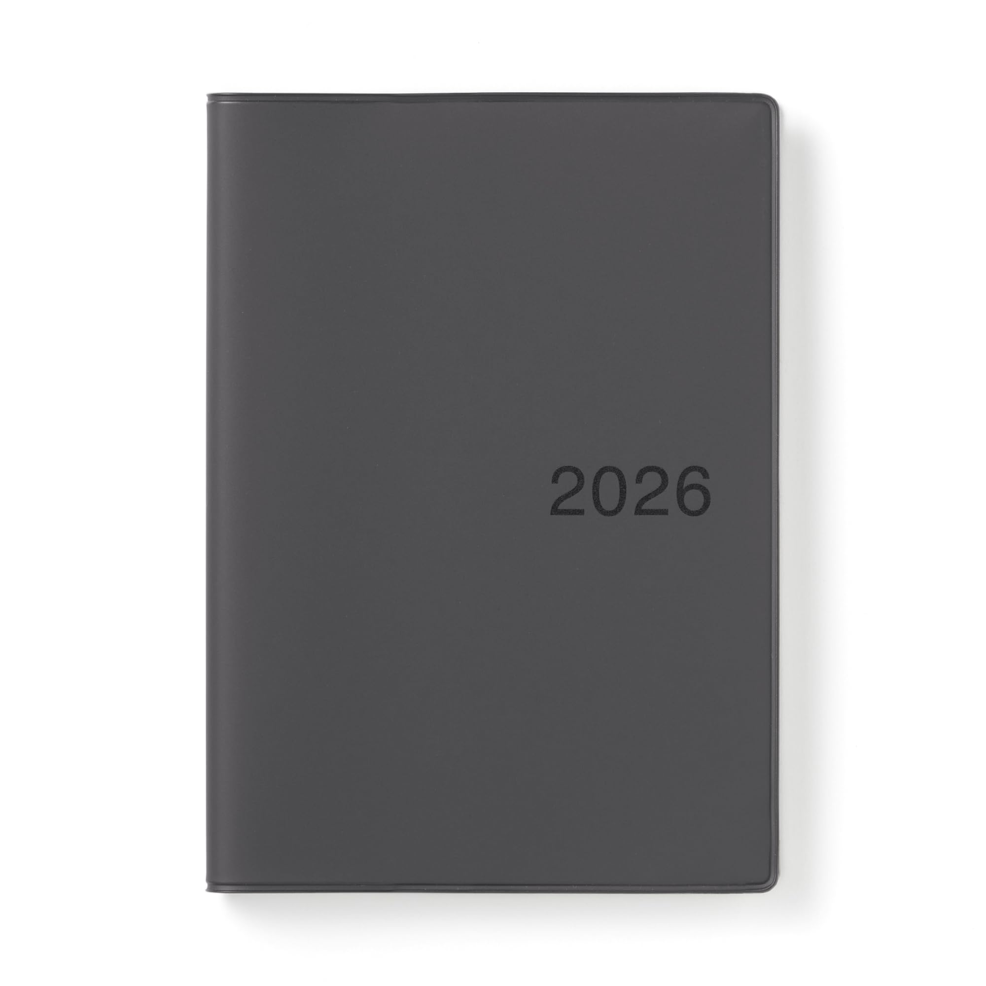 MUJI 84854262 Notebook, 2026, A6, Monthly / Weekly Schedule Book, Starts December 2025, A6, Dark Gray-image-29