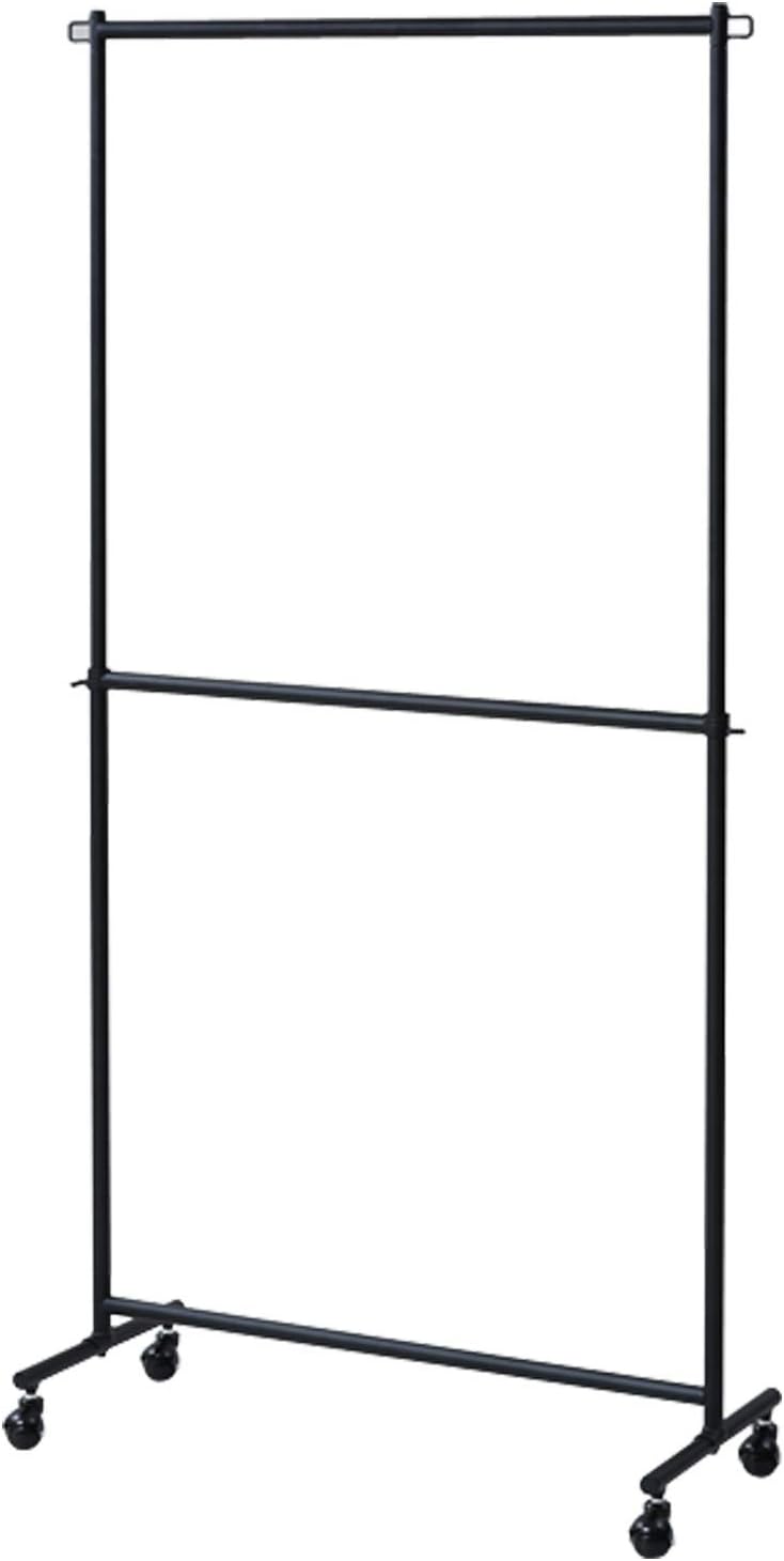 山善(YAMAZEN) 突っ張り ハンガーラック 頑丈 カーテン付き 2段 711jWGmi8ML._AC_UL210_SR210,