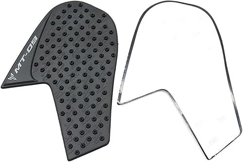 Miniatura 5 de PochY Protector de almohadilla de tanque MT-09 motocicleta tanque protector adhesivo Gas rodilla agarre tanque para Yam & aha MT09 MT 09 2014-2018