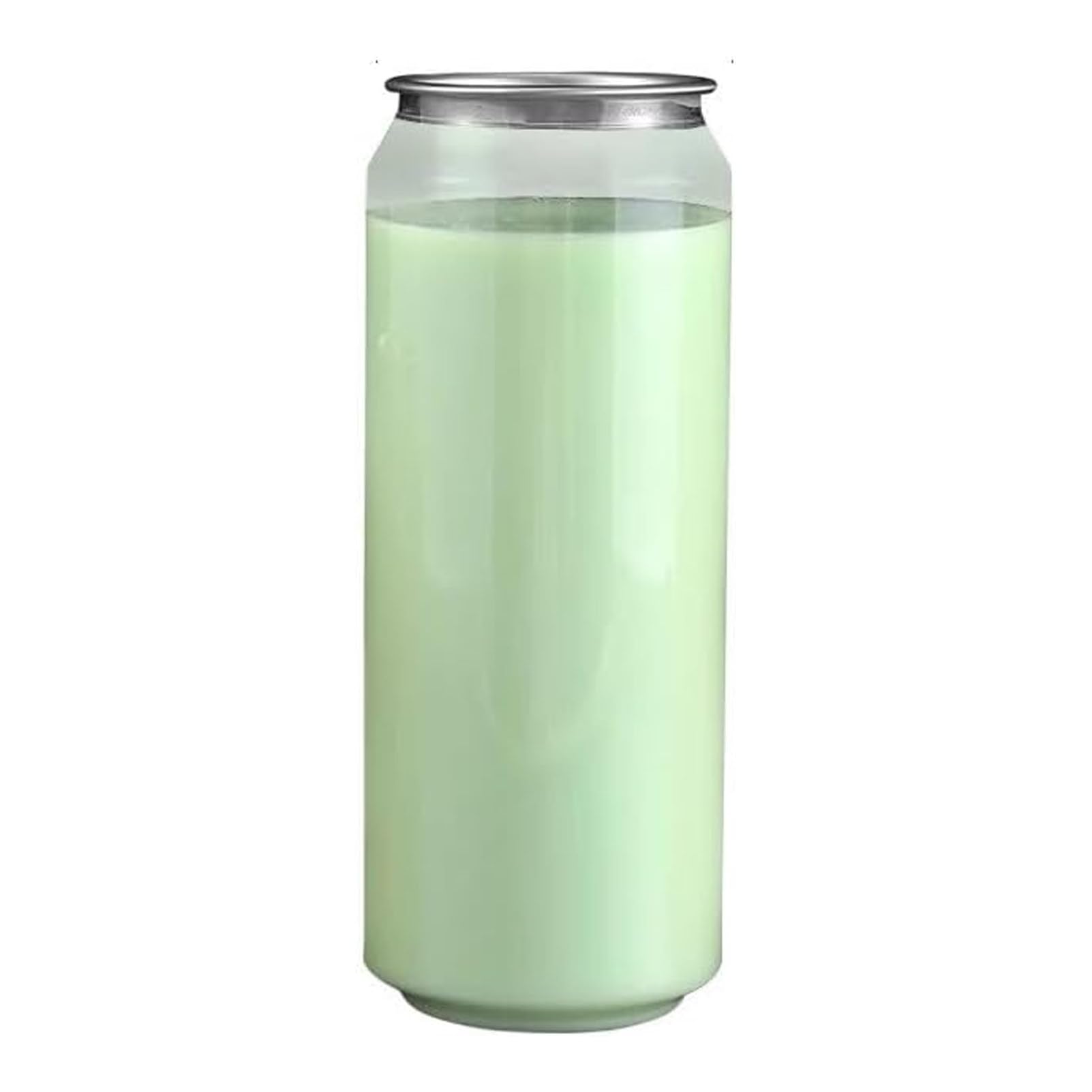 Pnpaea Leakproof Plastic Can Sealer Bottles,Compatible with Automatic Cup Sealer, 200-Pack,with Aluminum Caps, Clear Cups for Juice and Boba, 650ml