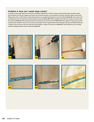 Learn to Turn, 3rd Edition Revised & Expanded: A Beginner's Guide to Woodturning Techniques and 12 Projects (Fox Chapel Publishing) Step-by-Step Instructions, Troubleshooting, Tips, & Expert Advice - Image 11