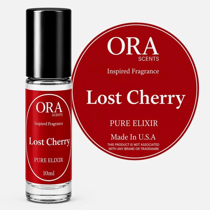 Lost Cherry ROLL-ON SCENT OIL - 10ml (1 Pcs), Long Lasting Travel Fragrance