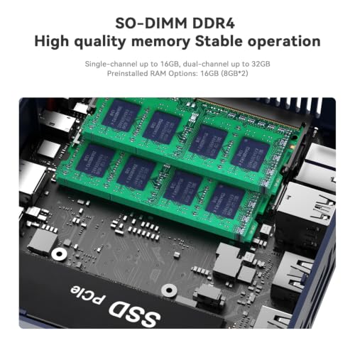 Image of Beelink SER3 Mini PC AMD Ryzen 5 3500U, 16GB DDR4 256GB NVMe SSD