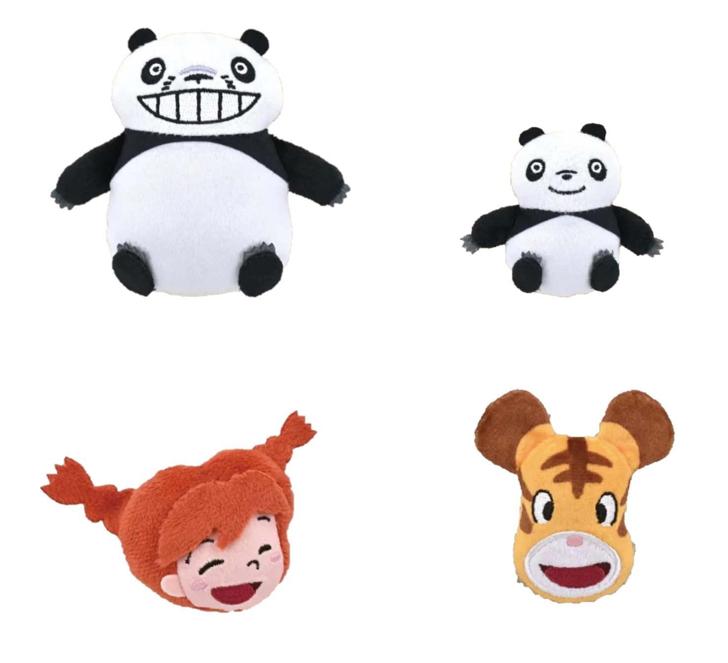 Amazon | パンダコパンダぬいぐるみバッジ[全4種セット(フルコンプ