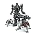 ghjkl Juguêtês Dê Trànsfōrmêrs, Transformación Lockdown VT-01 Steeljaw Alloy Metal KO Figura de acción Robot Juguete con Dos Perros Juguetes de deformación Creativa