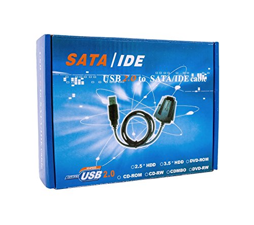 Adaptador conversor USB IDE SATA I e SATA II
