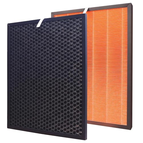 Filtro purificador de aire F/T 117130 para Winix HR950 y HR1000 Zero Pro Zero/j Air Purifier HEPA filtro y kit de repuesto de filtro de carbono activado