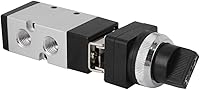Vista 8 de Msv86522-Tb Válvula de interruptor de válvula de botón mecánico de 5 vías de 2 posiciones para sistema neumático Válvula de botón mecánica de 5 vías