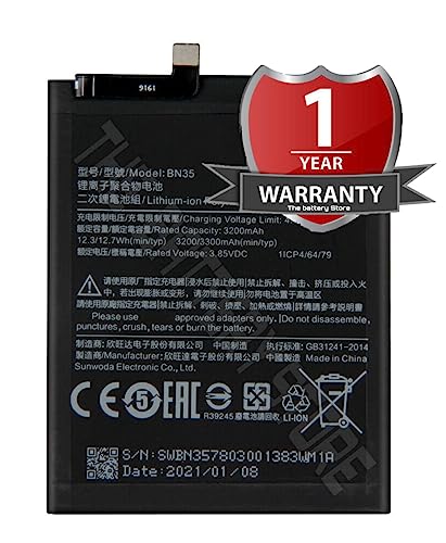 Image of Orignal BN35 Battery for Redmi Mi 5 /NZ945 / Battery with 1 Year Warranty**** (for MI BN35)