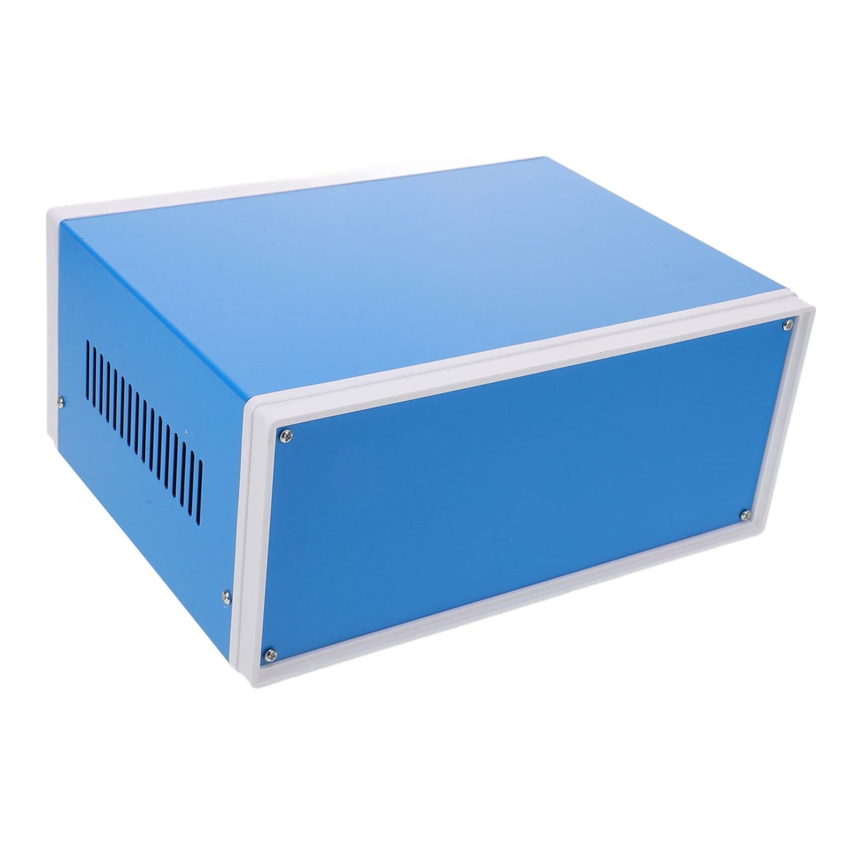 Toddmomy Scatola di Giunzione in Metallo Blu per Progetti Elettronici Protezione in Tensione e Facile Installazione, Custodia in Ferro 110x250x190mm per Terminali e Pulsanti