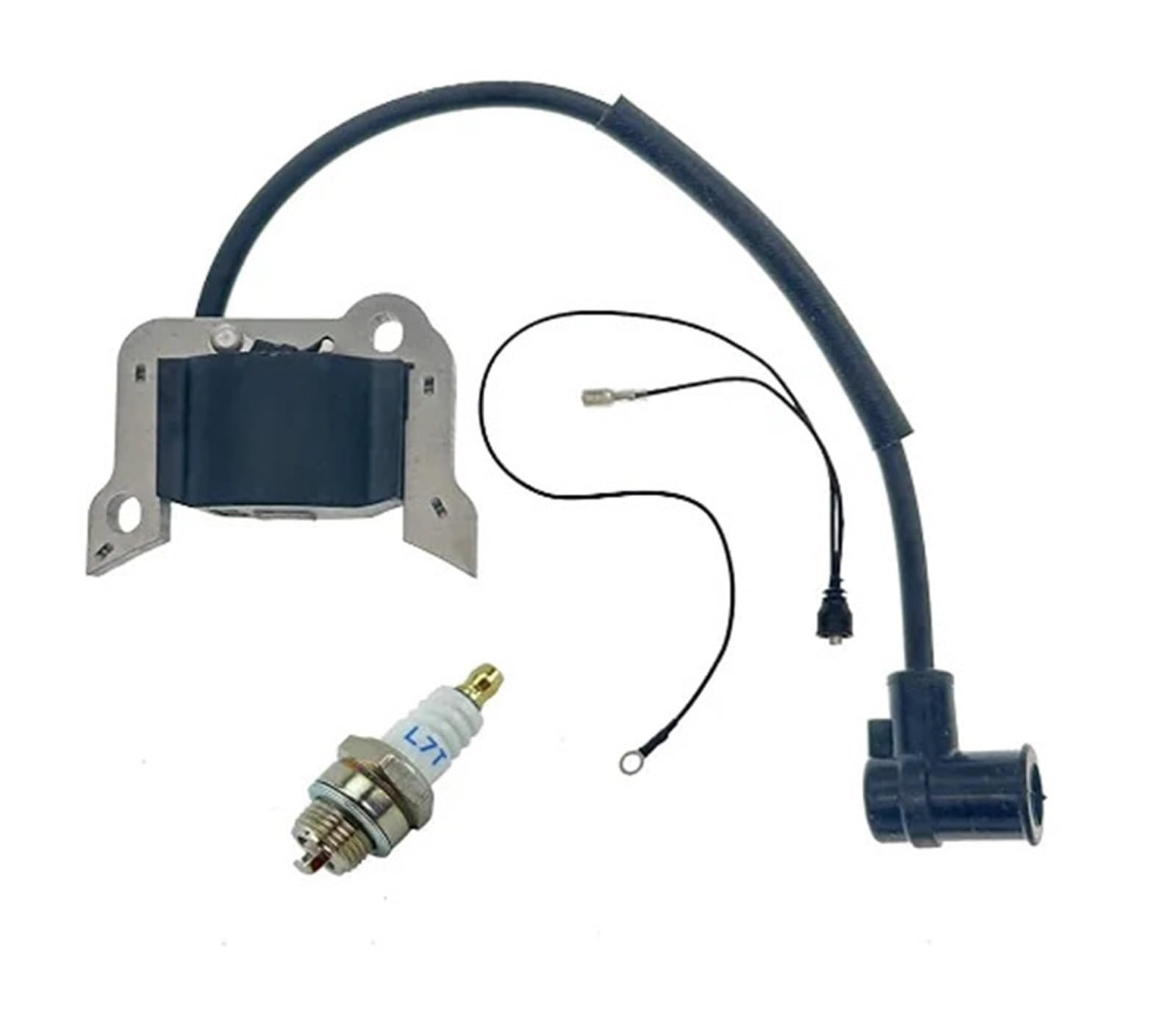 Convient for Bobine d'allumage ZhongfaTec avec Bougie d'allumage for s-t-i-h-l 032 032AV, remplace 1113 400 1310, 2 204 222 ZF-IG-A00970hhs