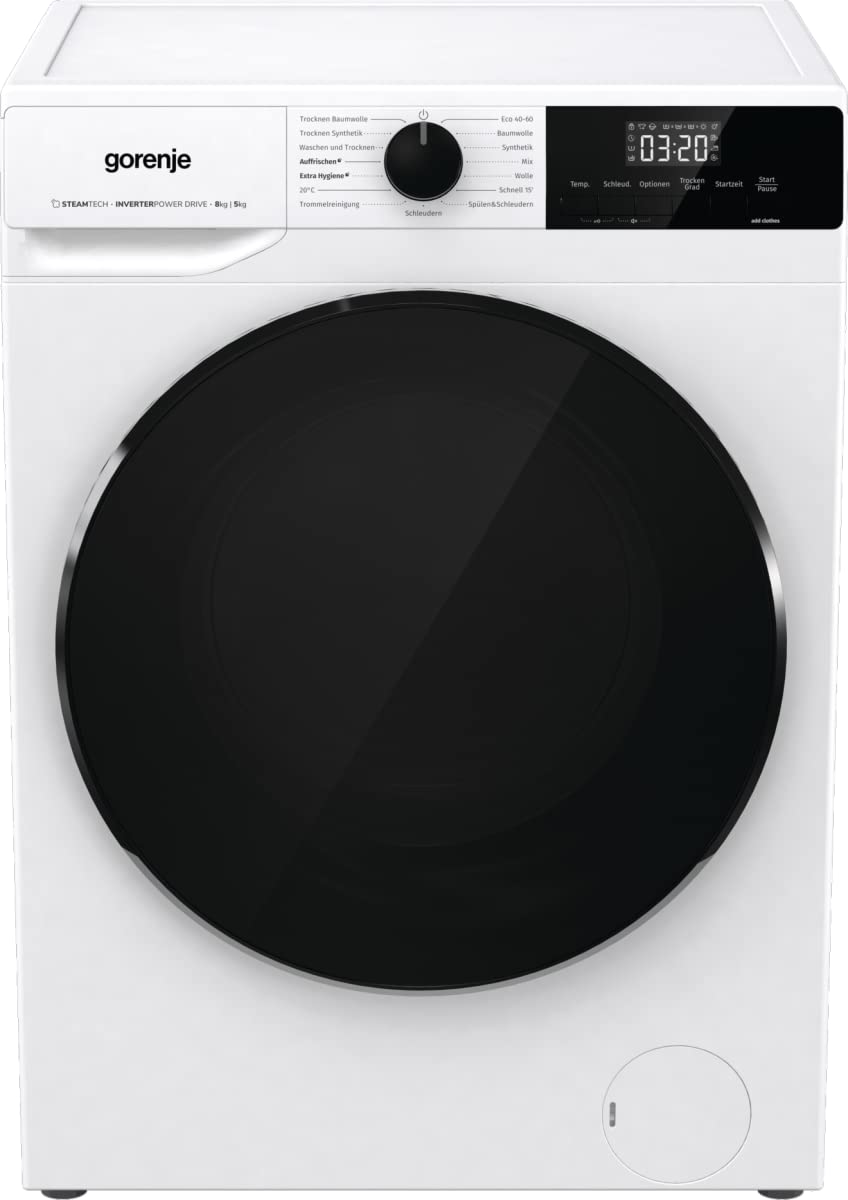 Gorenje WD2A854ADPS/DE Waschtrockner Weiß/Schwarz