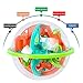 Maze Ball, 3D Interactive Maze Sphere Game (12cm,4.7'') with 100 Obstacles Labyrinth Puzzle Ball Kids Education Toys Magical Brain Teasers Boy Gifts