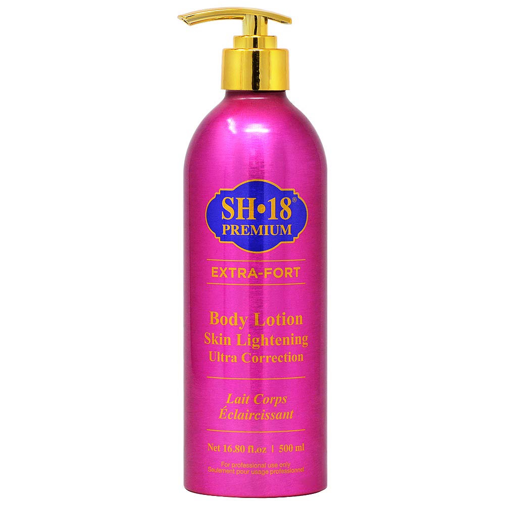 SH-18 Premium Extra-Fort Skin Lightening Body Lotion, 500ml/16.8oz