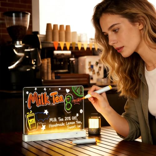 Tableau message acrylique rétroéclairé pour animer une salle de jeu ou une fête - 2