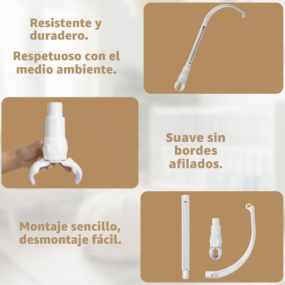 Soporte Móvil para Cuna de Bebé, Soporte para Cama de Bebé Cuna Soporte Campanilla Cuna Móvil Soporte Móvil Ajustable para Bebés Soporte de Campana de Cama para Colgar Campanillas Decoración