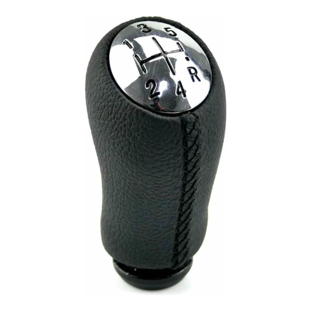 GZNBB Car Manual Gear Shift Knob Boot Cover Gaiter Lever Shifter Handle Stick, for Scenic II 2003-2006 for Clio III 2005-2009