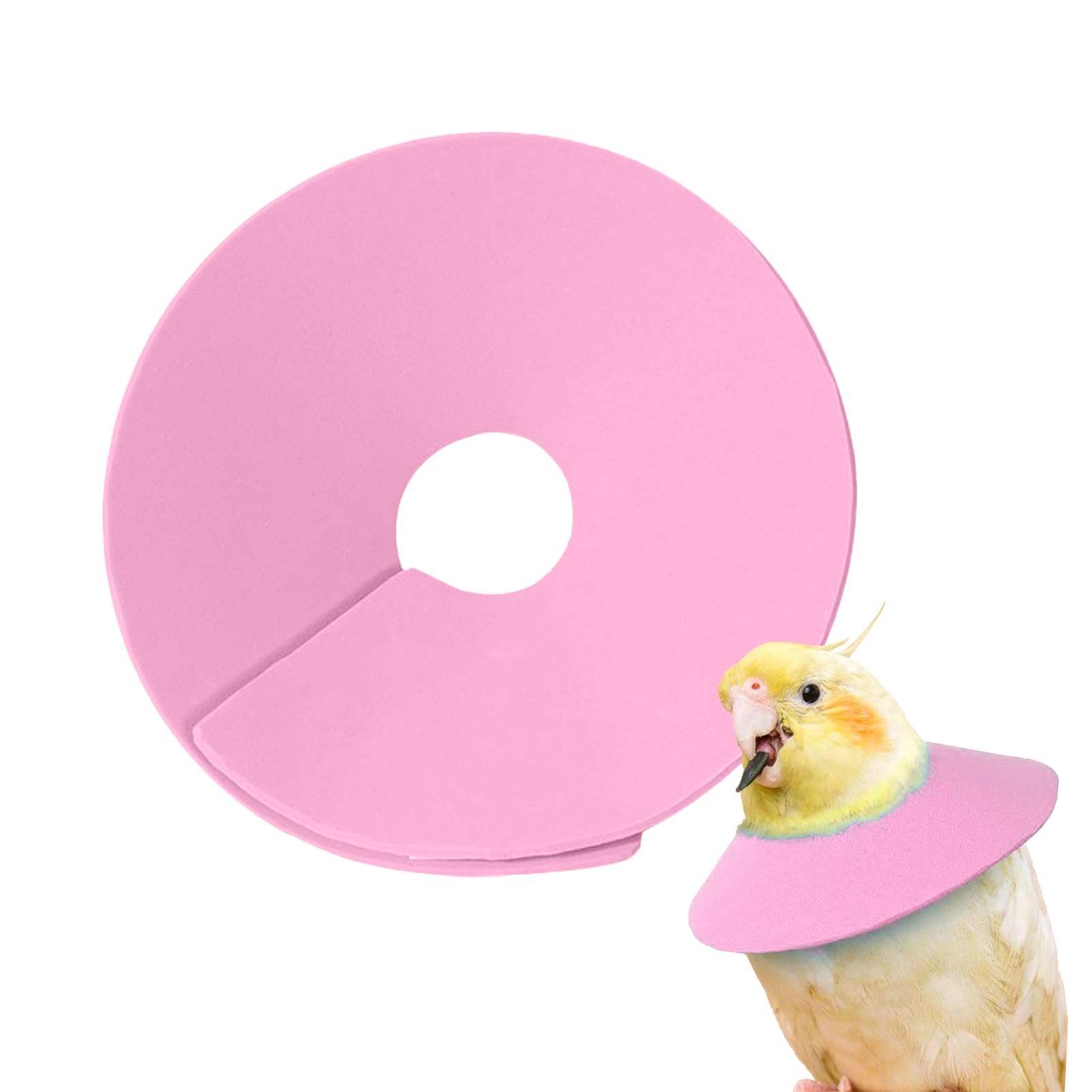Collier de récupération pour hamster – Collier de protection anti-léchage pour lapin | Collier réglable anti-morsure pour animal de compagnie pour la prévention de la perte de poils des