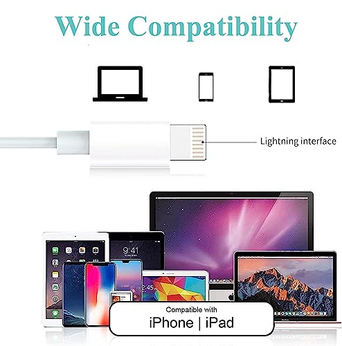 Lightning-hoofdtelefoon met kabel, Apple MFi-gecertificeerd, voor iPhone 14/14 Plus/13/12/11/8/7 X Pro Max, in-ear oordopjes, hifi-audio, stereo, 2 stuks - Afbeelding 6