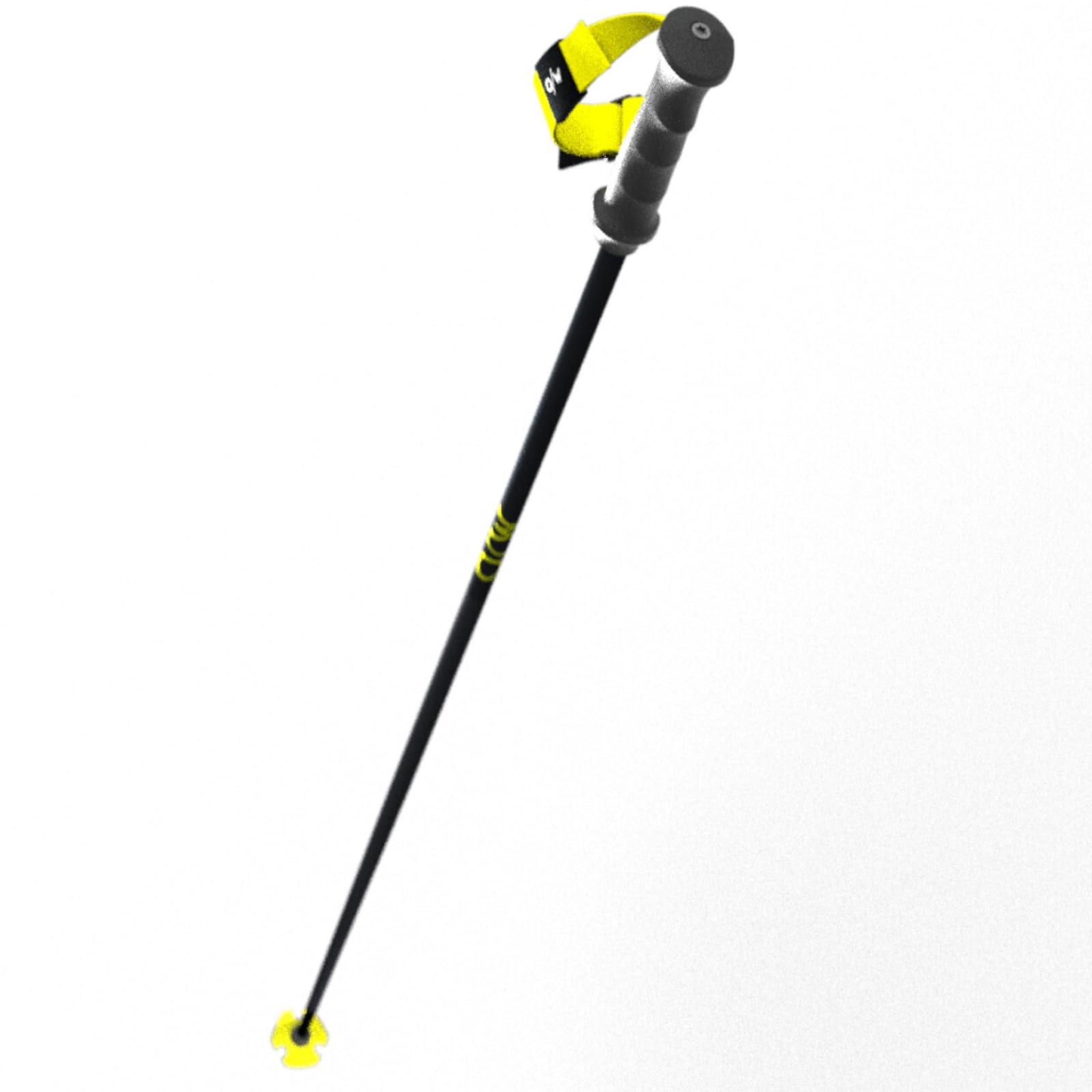 Fischer One Way Unisex GT 14 Alpine Stöcke | strapazierfähiges, leichtes Aluminium Outdoor Winter Sport Skistöcke mit bequemem Griff und schnell verstellbarem Gurt für All-Mountain-Skifahrer