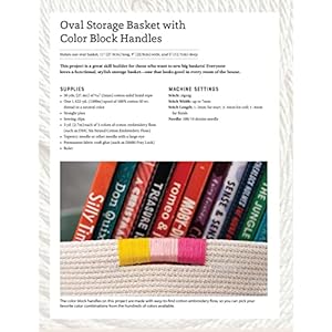 Zigzag rope sewing projects 16 home accessories to make with a simple stitch landauer learn the craft of sewing with rope create durable and decorative bags bowls baskets trivets and more paperbacks  urban country home decor