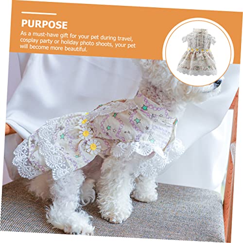 Robe pour chien lot de 3 vêtements d'été légers en polyester doux pour chienne - 5