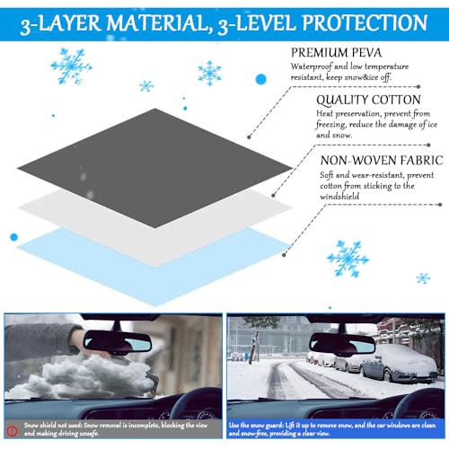 Housse de pare-brise Mazda CX-9 bâche antigel neige et glace