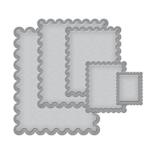 Spellbinders S4-133 Nestabilities Large Classic Scalloped Rectangles Etched/Wafer Thin Dies