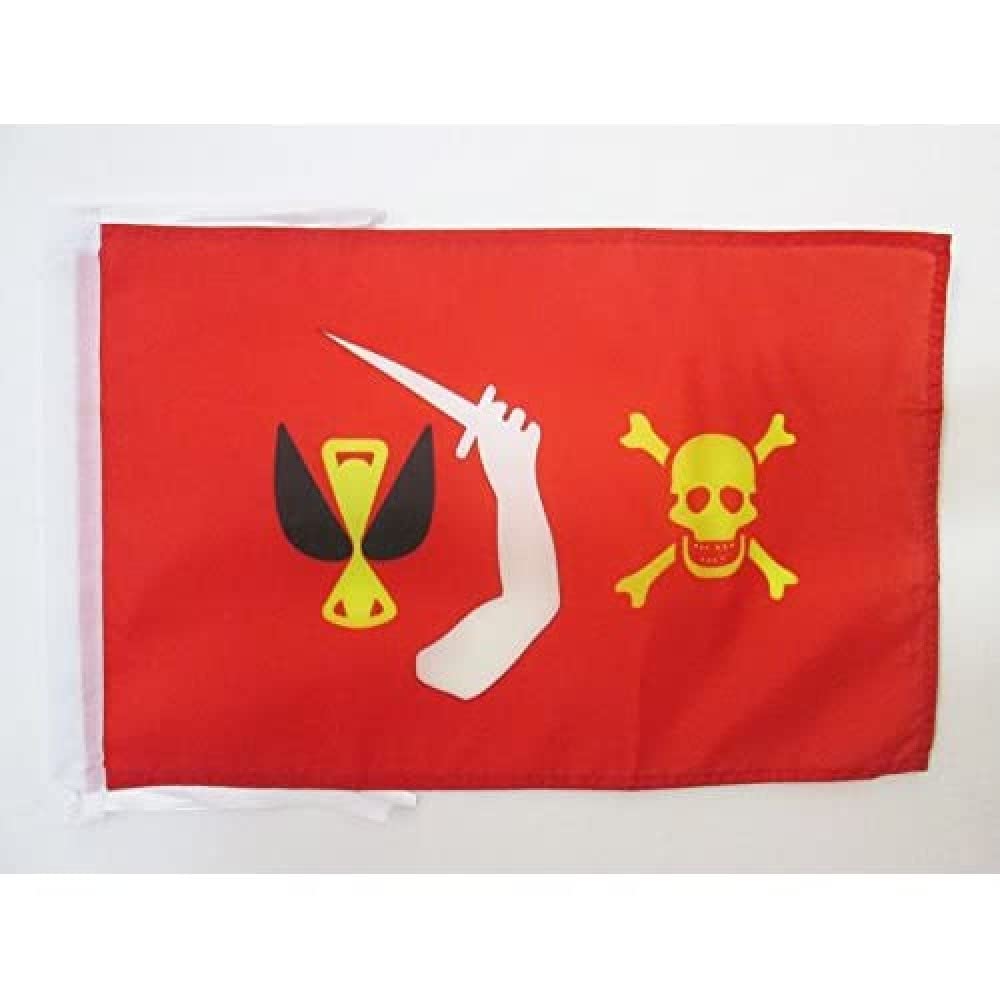 AZ FLAG Bandera de la Ciudad DE Barcelona 45x30cm - BANDERINA BARCELONESA 30 x 45 cm cordeles — view 18