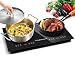 Trighteach Induction Cooktop, 2400W Double Countertop Burner(2 Separate Heating Zones) with Digital Sensor and Kids Safety Lock, 8 Temperature Levels Suitable for Cast Iron Cookware
