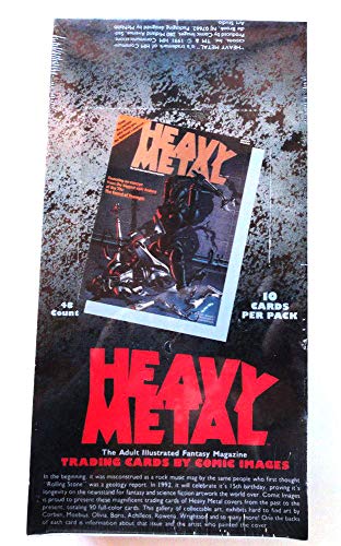 Heavy Metal Trading Cards by Comic Images The Adult Illustrated Fantasy Magazine 1 48 Ct.Box New Factory Sealed in Original Box