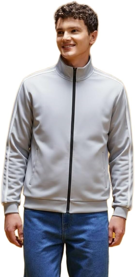 Grey Bomber jacket,Jacket For Men.52