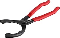 WORKPRO 12" Adjustable Oil Filter Wrench Pliers - Fits 2-3/8" to 4-1/2" Filters, Bent Head for Tight Spaces, High-Carbon Steel, Rust-Protected