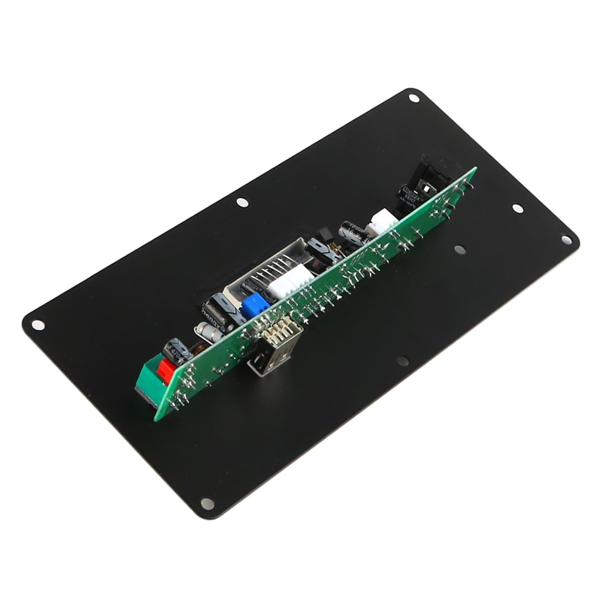 Scheda Amplificatore Audio Bluetooth 15 W con Altoparlante Audio FM BT Portatile 5 V Scheda Amplificatore di Potenza Karaoke Modulo Radio Audio Amplificatore MP3