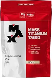 Max Titanium Mass Titanium 17500-1400 G Refil Baunilha