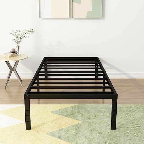 DiaOutro 18 Inch Narrow Twin Bed Frame 30x75